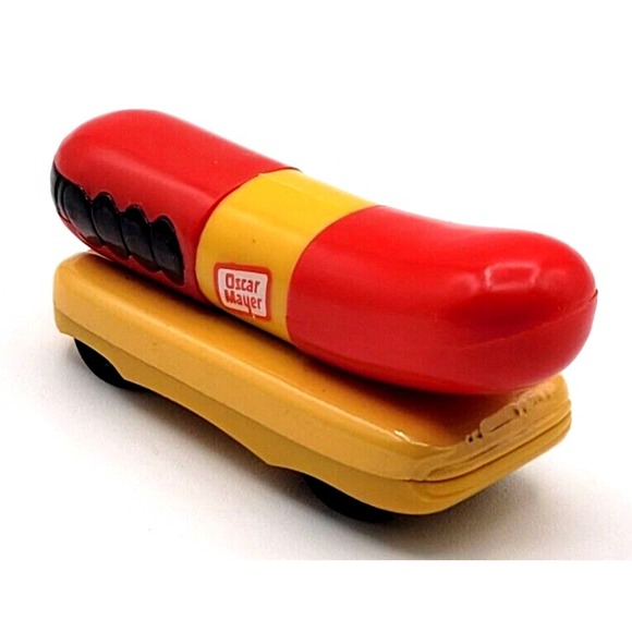 VINTAGE HOT WHEELS OSCAR MAYER WEINER MOBILE 1993 HOT DOG CAR - Picture 2 of 5